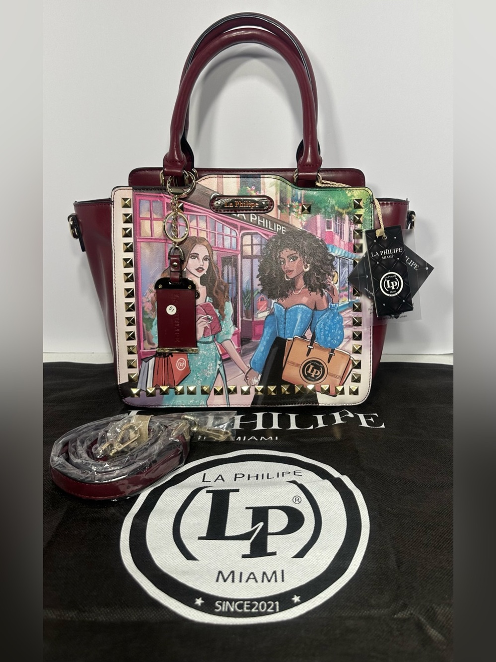La Philipe shoulder/satchel handbag, Shopping In The City